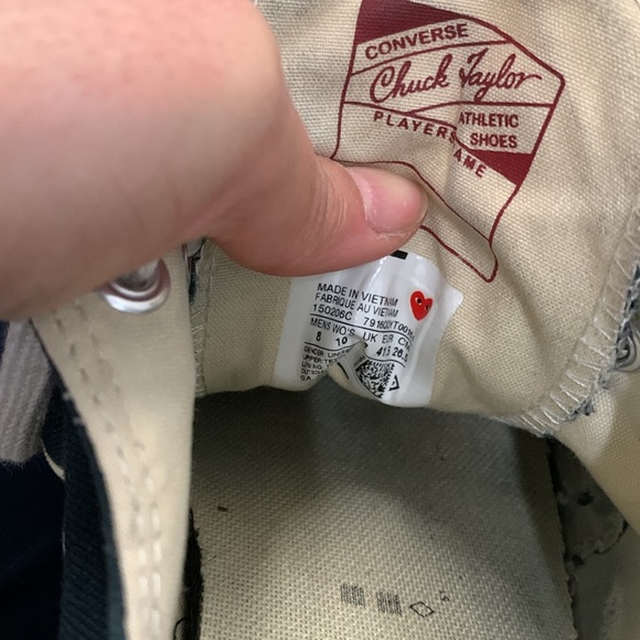 Converse comme Des garçons play sneakers - Picture 11 of 11